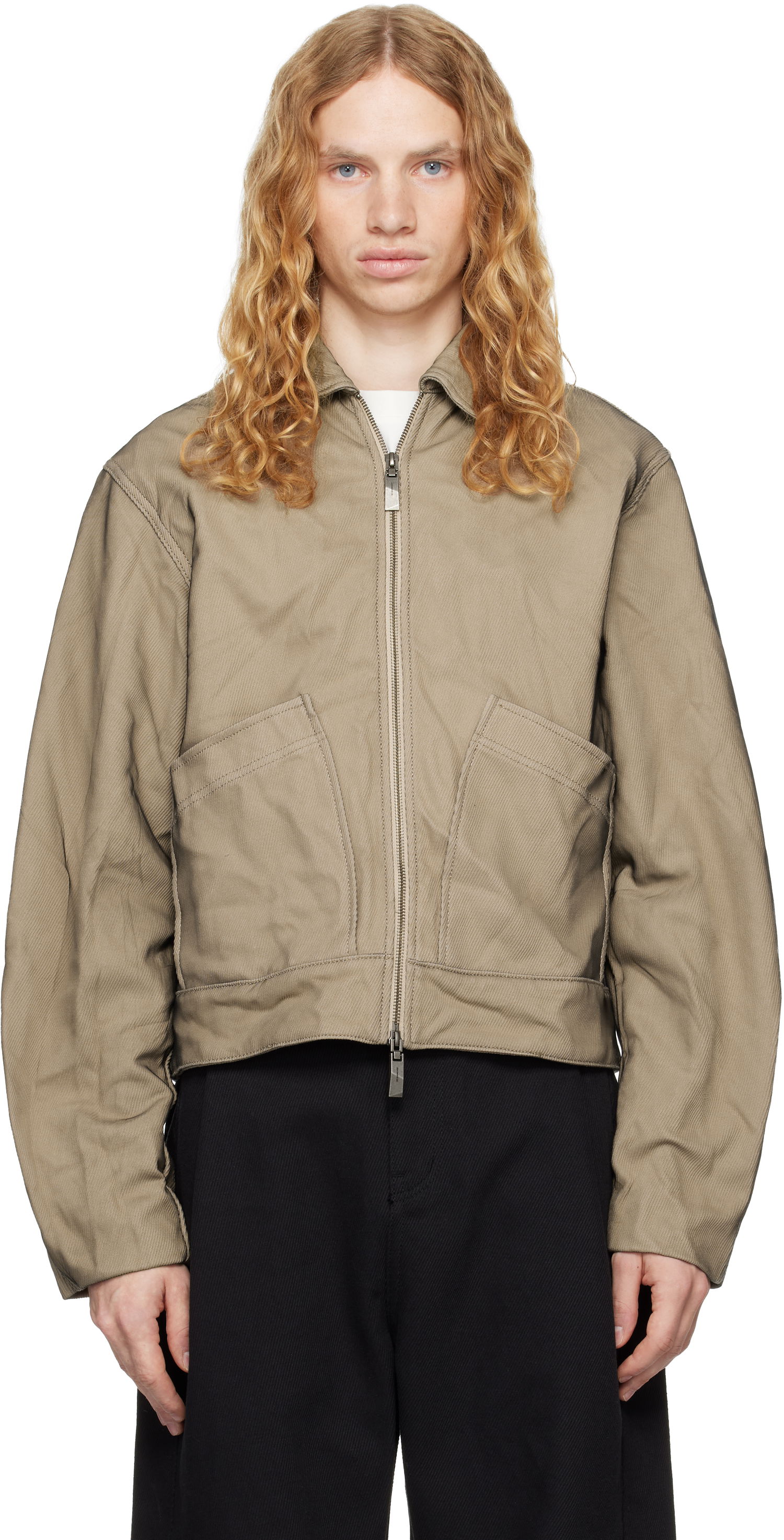 Куртка ADER ERROR Product. 25 Zip Up Jacket Зелений | BN01FWJK1601BG, 0