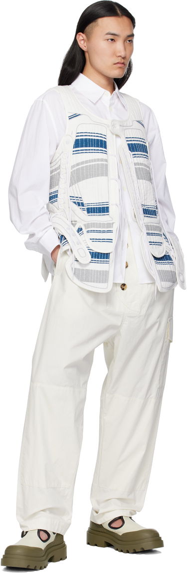 Жилет Craig Green Craig Green Hand-Embroidered Harness Vest білий | CGSS25CWOJKT85, 3