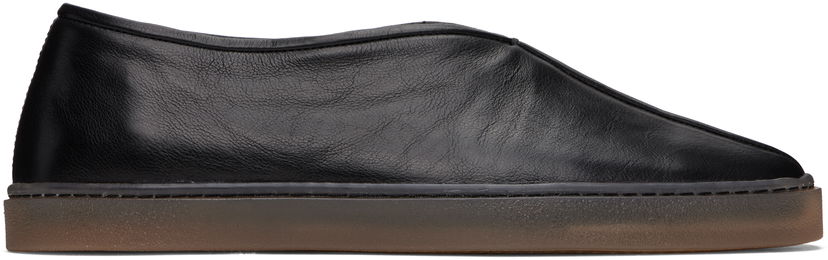 Одяг LEMAIRE Lemaire Linoleum Piped Loafers чорний | FO0098 LL0003