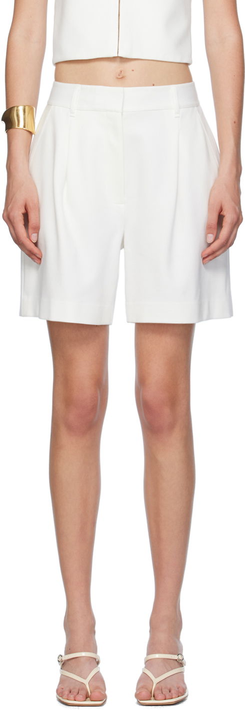 Шорти rag & bone rag & bone Women's Irina Tailored Shorts білий | WAC24PT020LC20