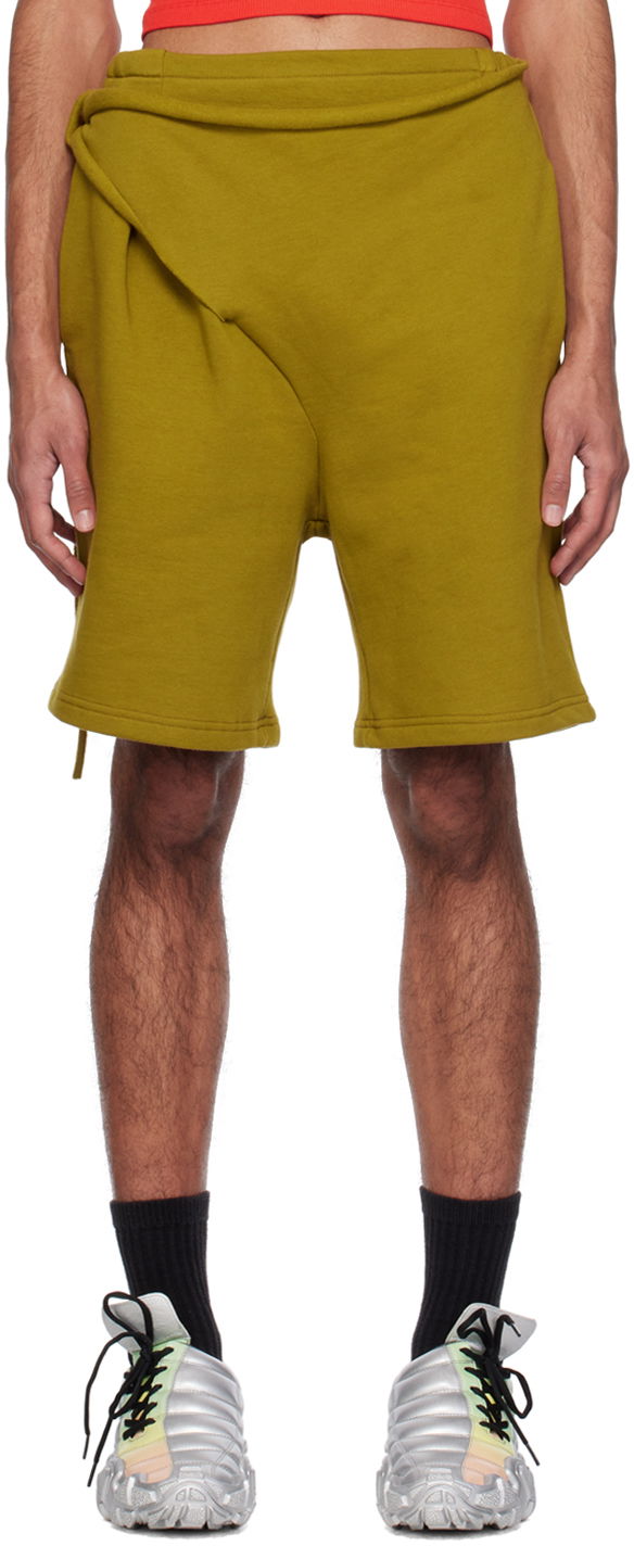 Шорти Ottolinger Ottolinger Wrap Shorts Зелений | 1503702