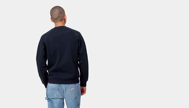 Світшоти Carhartt WIP WIP Chase темно-синій | I026383_00H_XX, 4