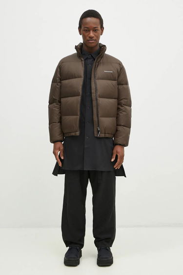 Пуховик thisisneverthat thisisneverthat PERTEX T Oversize Down Jacket Коричневий | TN243OOWHS01, 5