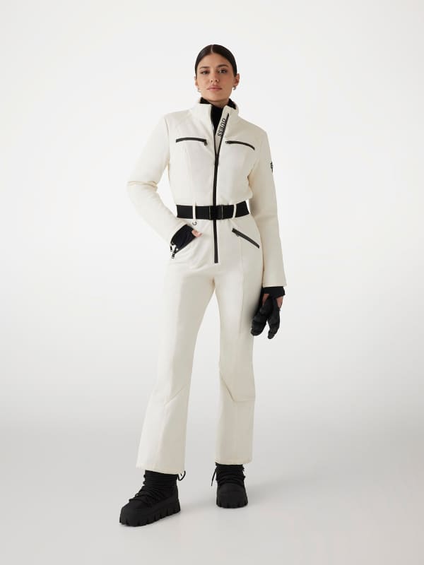 Комбінезон GUESS Slim-Fit Ski Jumpsuit білий | W4PD1MWH1S0