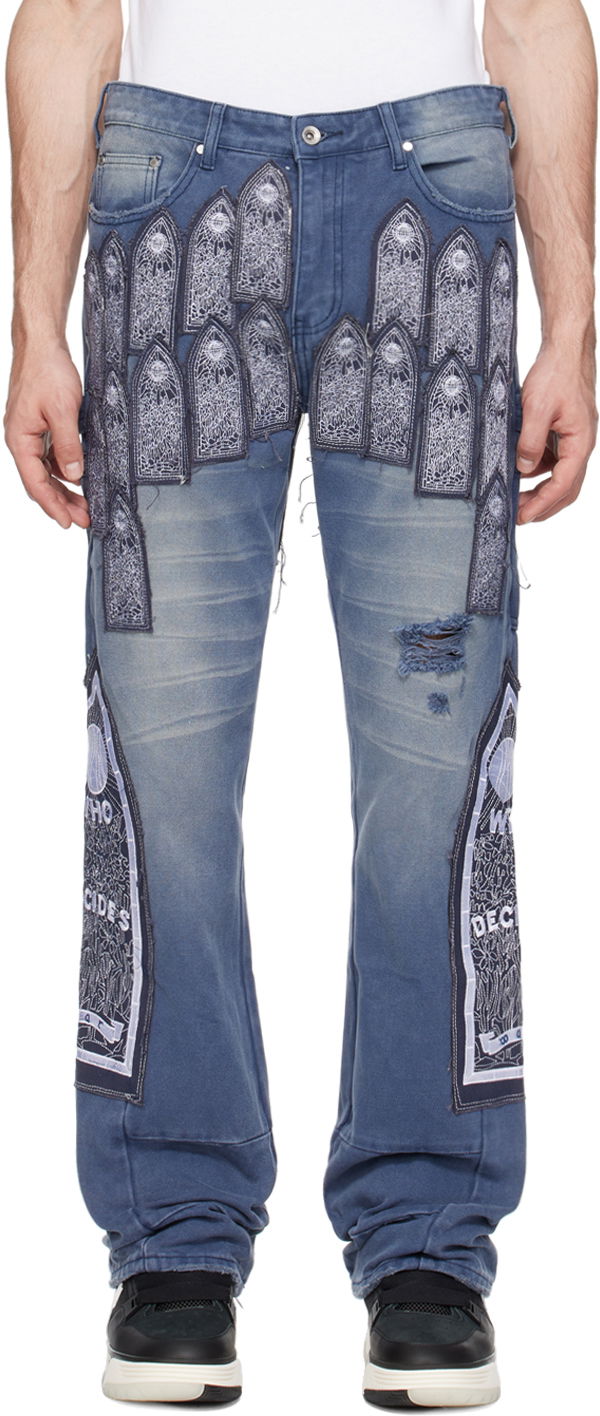 Джинси Who Decides War Who Decides War Patch Trousers Різнокольоровий | 1120870013SS24