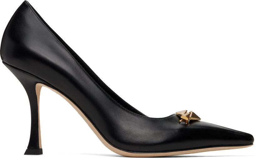 Кросівки та взуття Jimmy Choo Jimmy Choo Ryker 90 Pointed-Toe Pumps чорний | RYKER 90 BXK