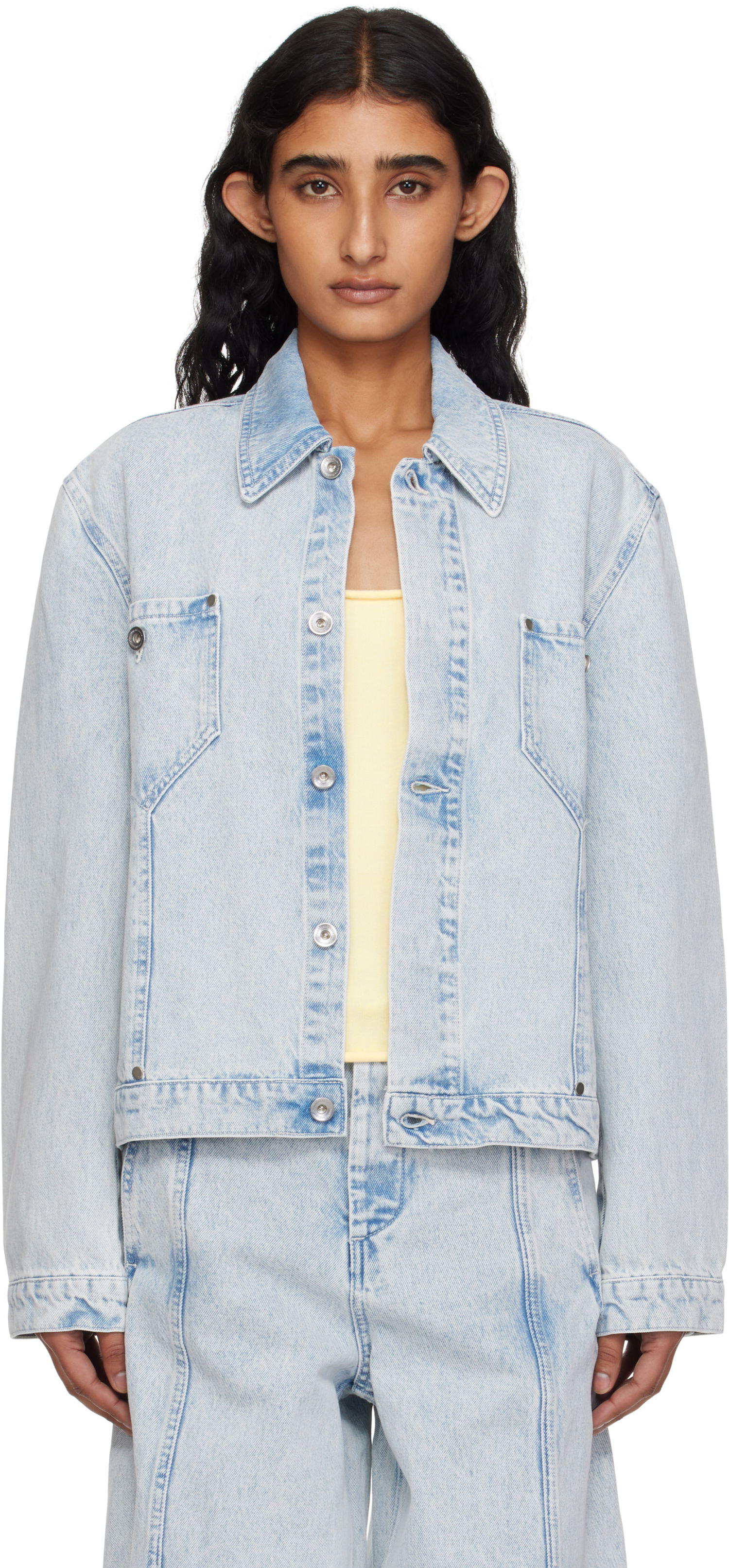 Куртка YMC YMC Loft Denim Jacket Синій | Q5YMC, 0