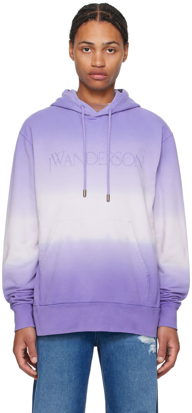 Світшоти JW Anderson Purple Gradient Hoodie Фіолетовий | JW0192-PG1632