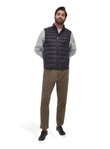 Жилет Polo by Ralph Lauren Recycled Lightweight Down Gilet чорний | 710810898012