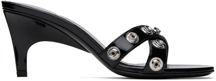 Аксесуари The Attico Attico Cosmo Heeled Sandals чорний | 241WS777 E056S