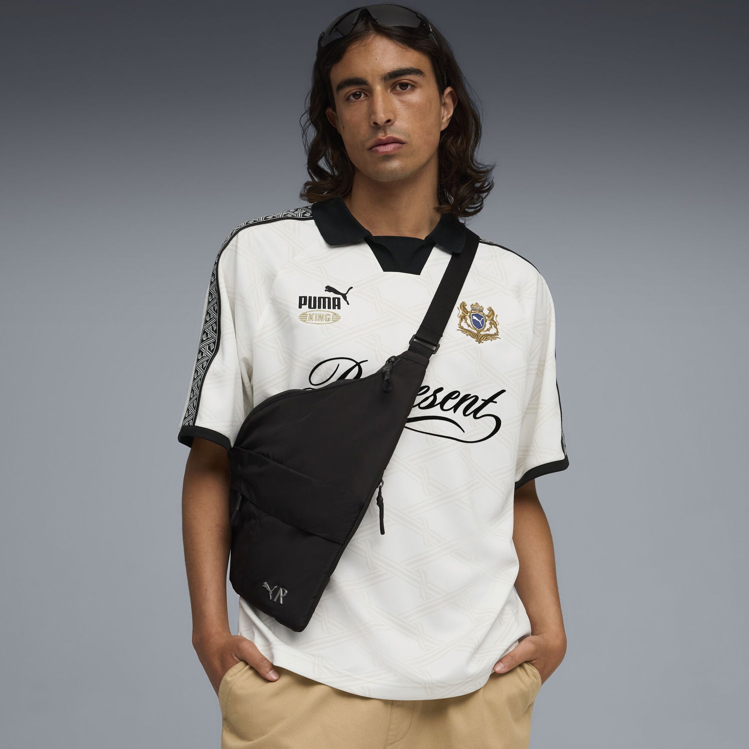 Сумка Puma PUMA x REPRESENT Sling Bag OSFA чорний | 091822_01, 1