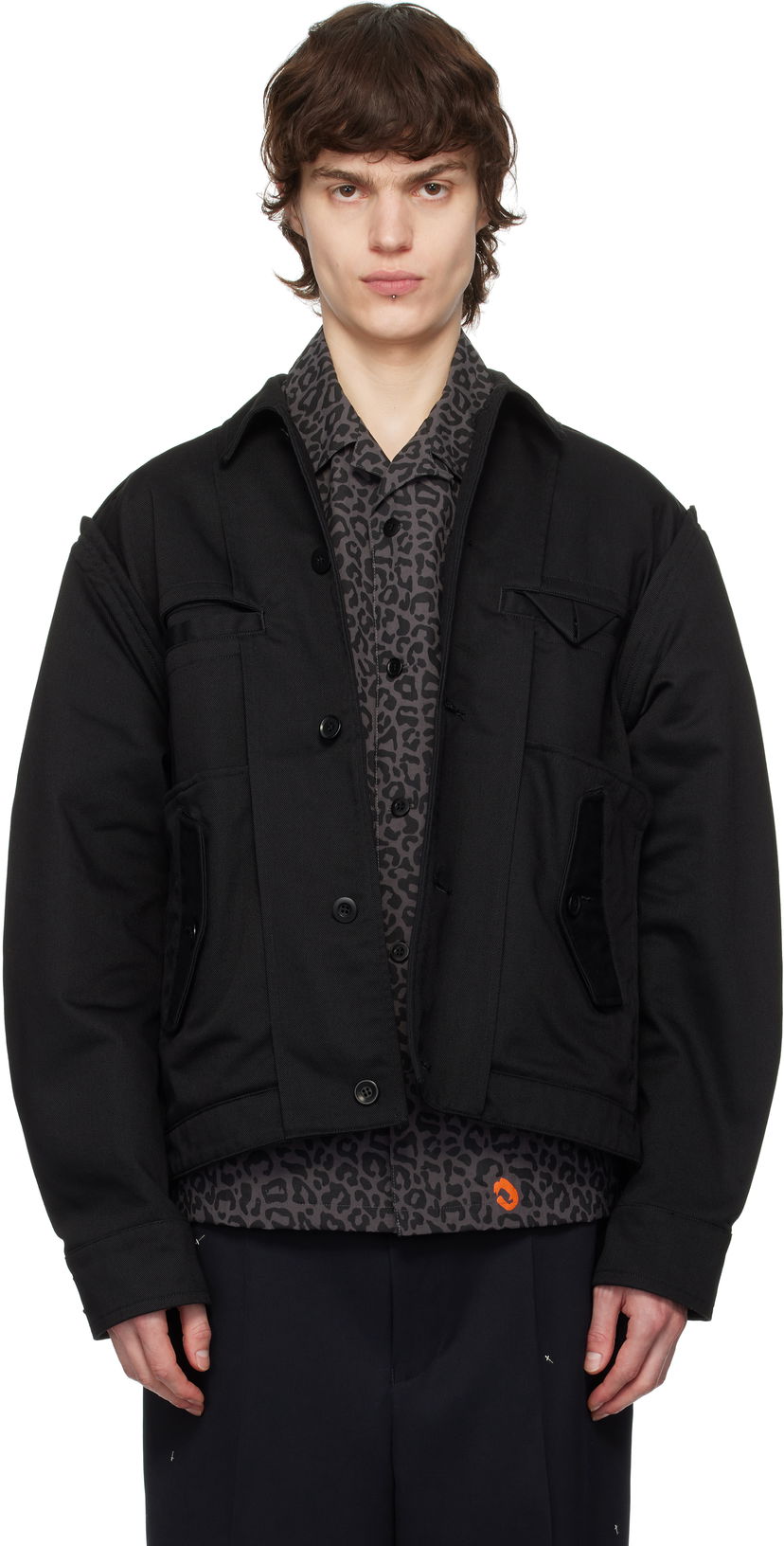 Куртка UNDERCOVER Undercover UP1E4203 Jacket чорний | UP1E4203