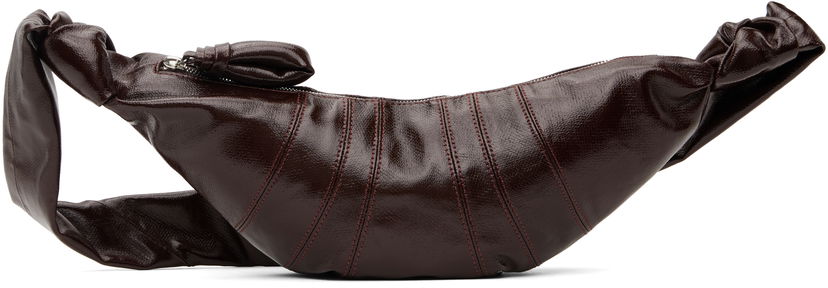 Поясна сумка LEMAIRE LEMAIRE Small Croissant Shoulder Bag Коричневий | BG0003 LF1329
