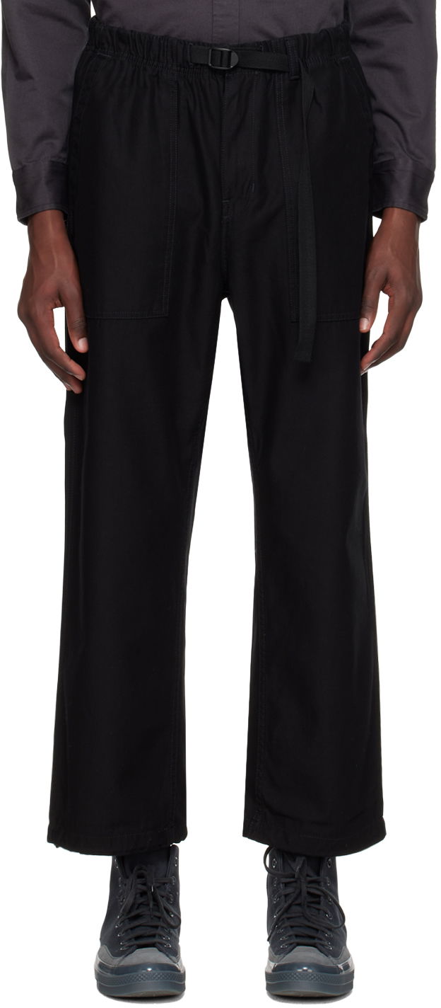 Штани карго Carhartt WIP Black Hayworth Workwear Trousers чорний | I033135
