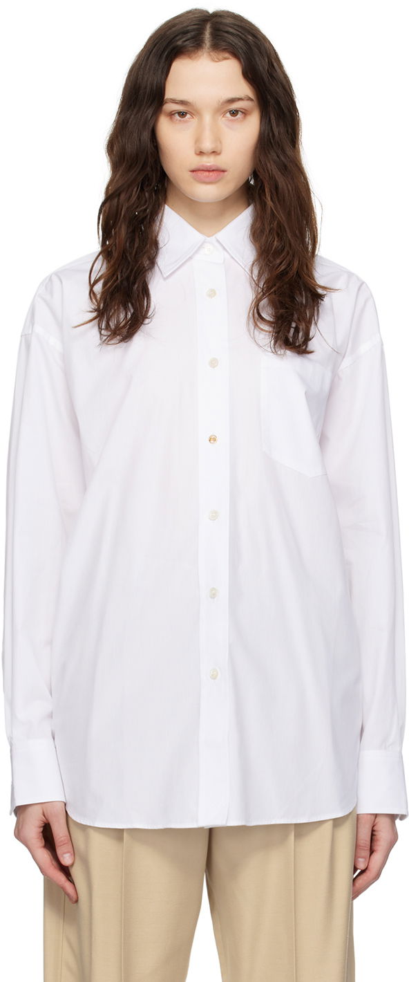 Сорочка Stella McCartney Stella McCartney Oversized  Shirt білий | 6200443CU100