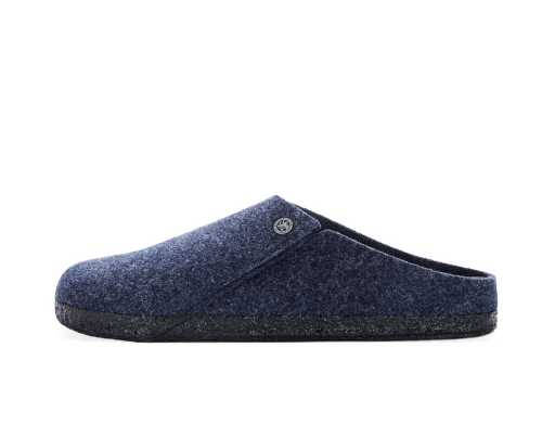 Кросівки та взуття Birkenstock Men's Zermatt Slippers - Dark Blue - UK 7 темно-синій | 1017519