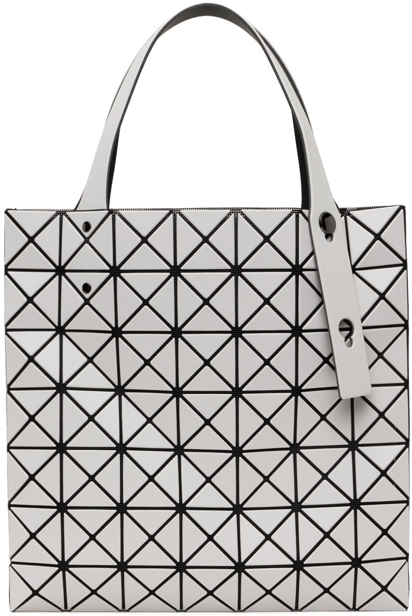 сумка-тоут BAO BAO ISSEY MIYAKE Geometric Pattern Tote Bag Сірий | BB48AG507
