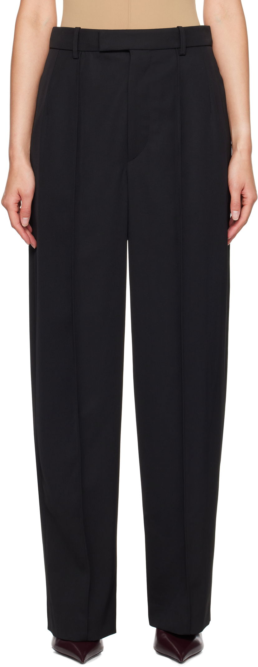 Штани WARDROBE.NYC Huntington-Whiteley Edition RHW Trousers чорний | W2209R18WO