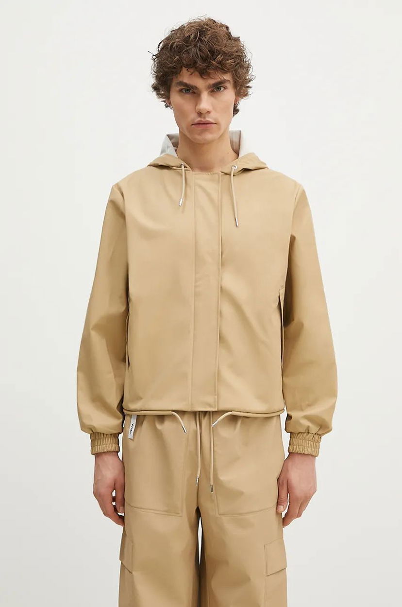 Світшоти Rains Hooded Casual Jacket бежевий | 18040