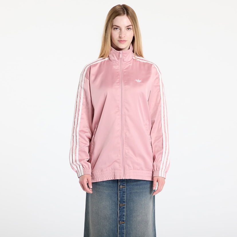 Куртка adidas Originals adidas Originals Satin Firebird Track Top Ruffle Рожевий | KC8812