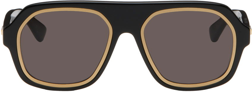 Сонцезахисні окуляри Bottega Veneta Rim Sunglasses чорний | BV1217S-001, 0