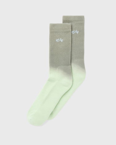 Шкарпетки ØLÅF Gradient Signature Socks Зелений | A210807-LIGHTSAGE, 2