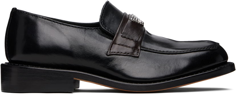 Кросівки та взуття OUR LEGACY OUR LEGACY WORK SHOP Emporio Armani Sentiero Loafers чорний | WS2257ST
