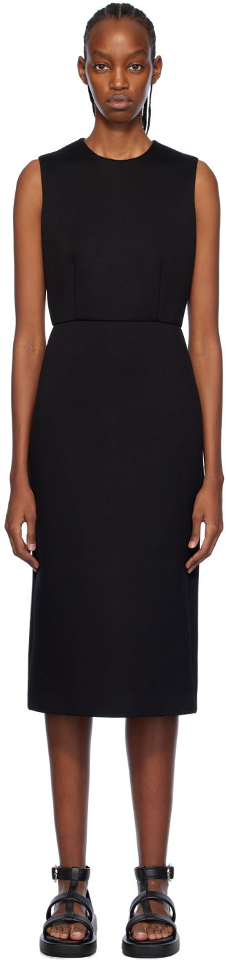 плаття Max Mara Max Mara Maremar Sleeveless Midi Dress чорний | 2419621021600 MM13074