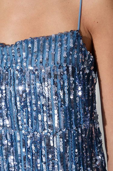 Безрукавка Samsoe Samsoe Sequined Fringe Cami Top by Samsoe Samsoe Синій | F23200094, 5