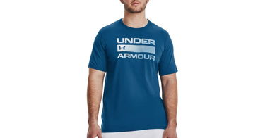 Футболка Under Armour Team Issue Wordmark темно-синій | 1329582-426, 1