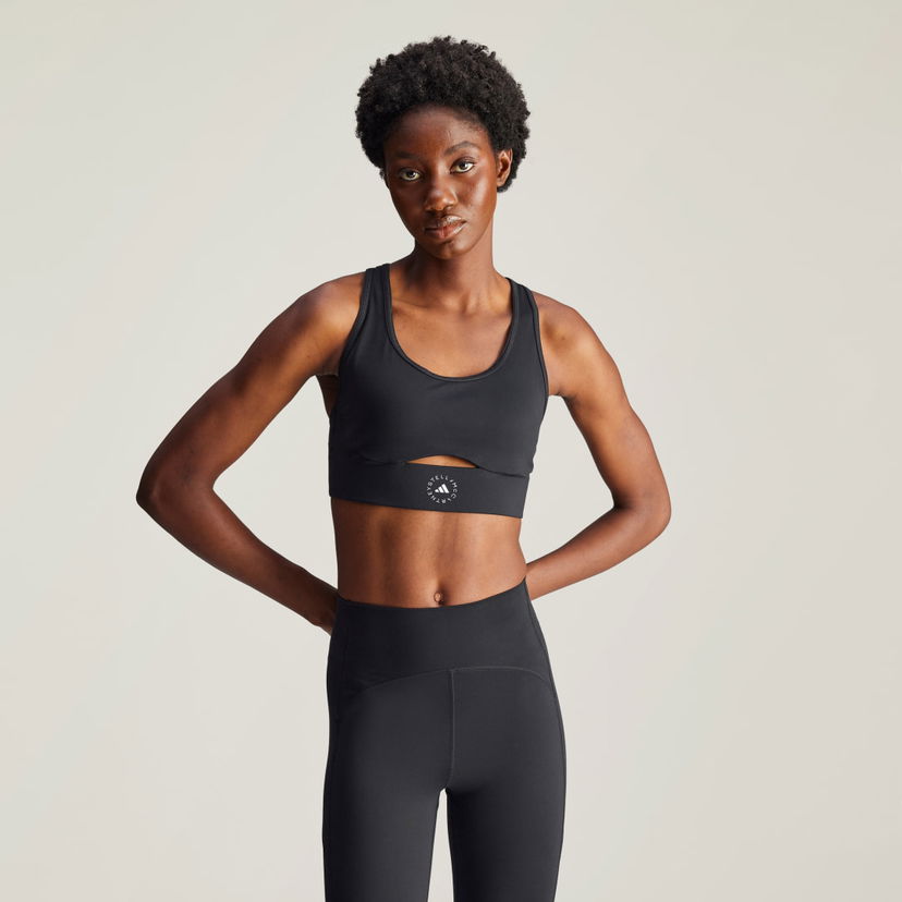 Бюстгальтер adidas Performance adidas by Stella McCartney TrueStrength Yoga Sports чорний | IW6373