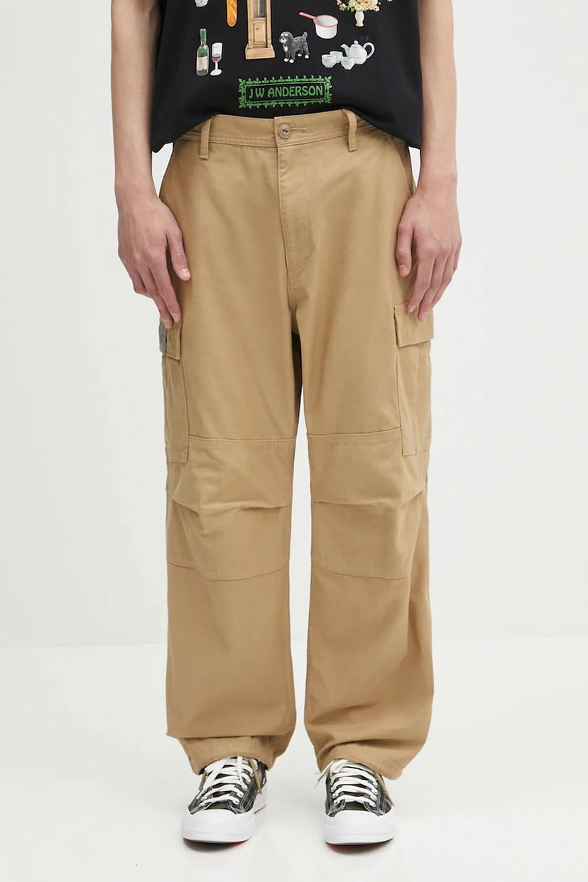 Штани карго Neighborhood NEIGHBORHOOD BDU Cargo Pants бежевий | 242SPNH.PTM05