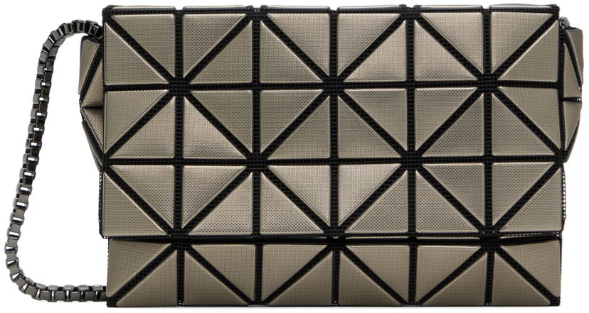 Сумочка BAO BAO ISSEY MIYAKE Metallic Geometric Pattern Shoulder Bag Металік | BB48AG171