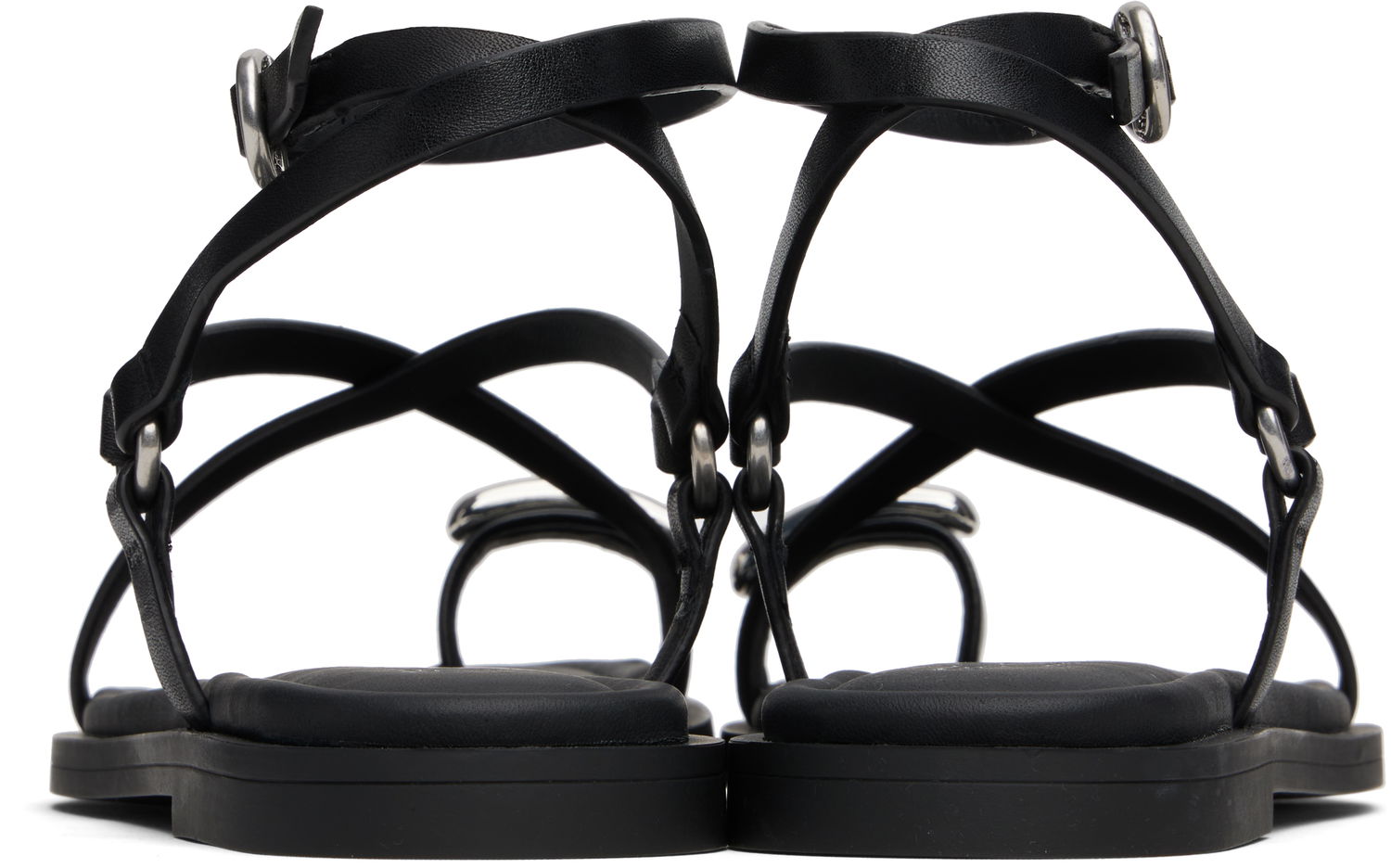 Аксесуари rag & bone rag & bone Geo Toe Ring Sandals чорний | WFF25PF1011LE11, 1