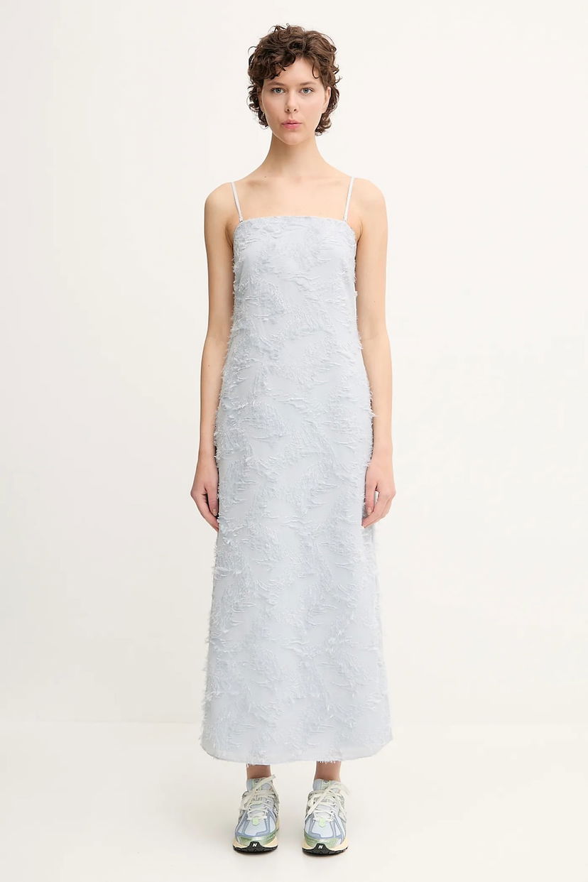 плаття Samsoe Samsoe Samsoe Samsoe SALAZIO Maxi Dress Синій | F25200087