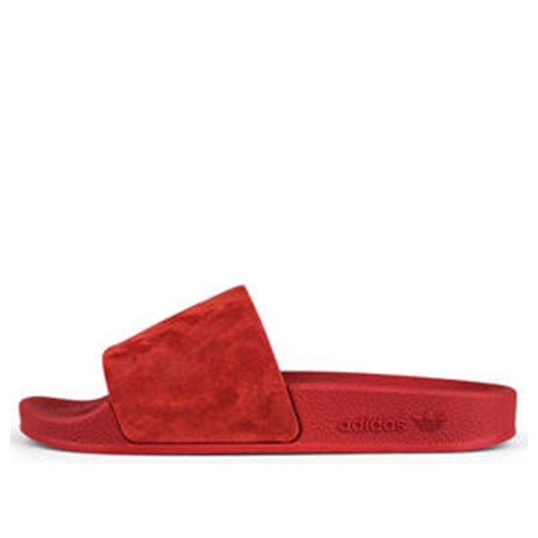 Кросівки та взуття adidas Originals adidas Adilette Suede Slide Червоний | CM8412