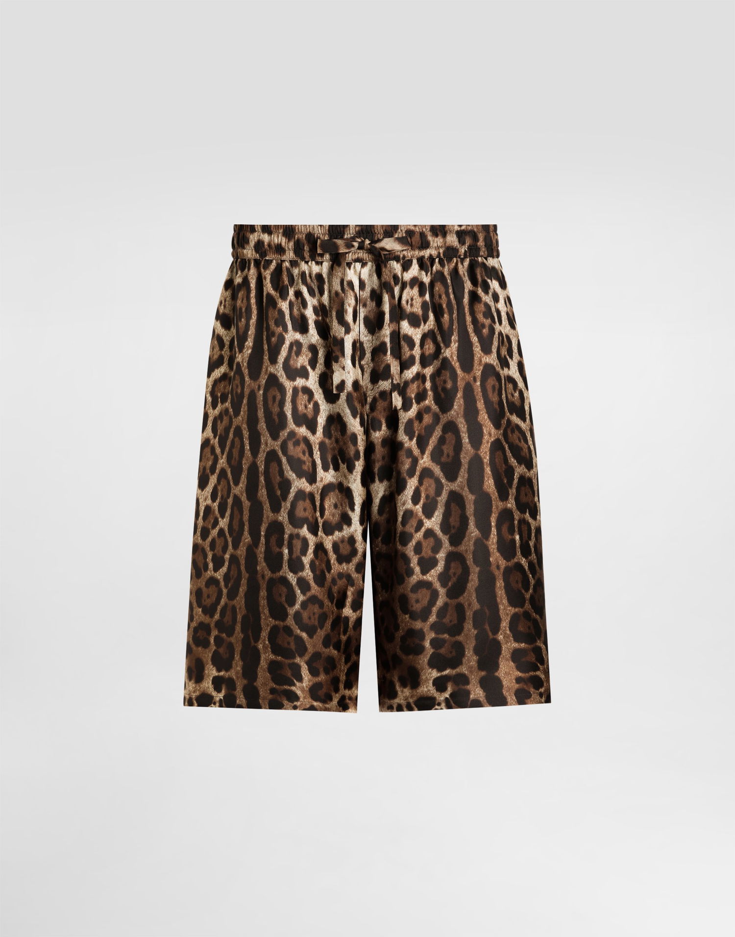 Шорти Dolce & Gabbana Dolce & Gabbana Leopard-Print Silk Shorts Різнокольоровий | GV37ATIS1B7HY13M, 0