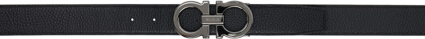 Ремені FERRAGAMO Reversible Gancini Belt темно-синій | 687611