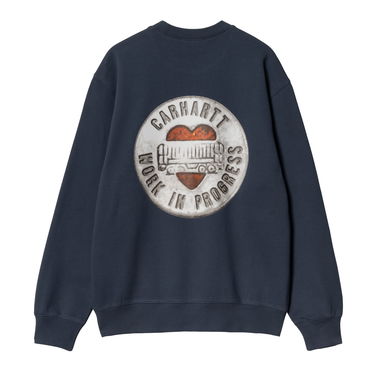 Cветр Carhartt WIP Carhartt WIP Button Sweatshirt темно-синій | I034730_5, 3