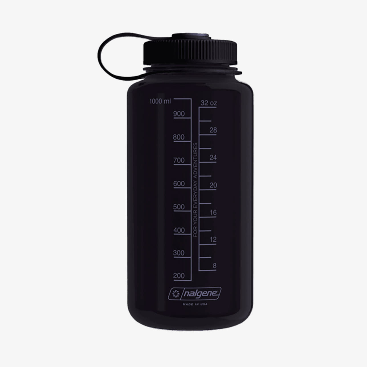 Пляшка для пиття Nalgene Odyssey Wide Mouth 1000 ml чорний | 2020-2232, 1