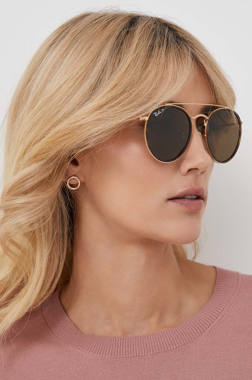 Сонцезахисні окуляри Ray-Ban Sunglasses 0RB3647N Коричневий | 0RB3647N, 0