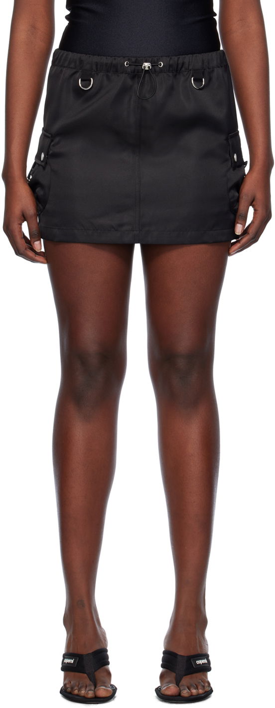 Спідниця Coperni Coperni Cargo Miniskirt чорний | COPJ49BIS828