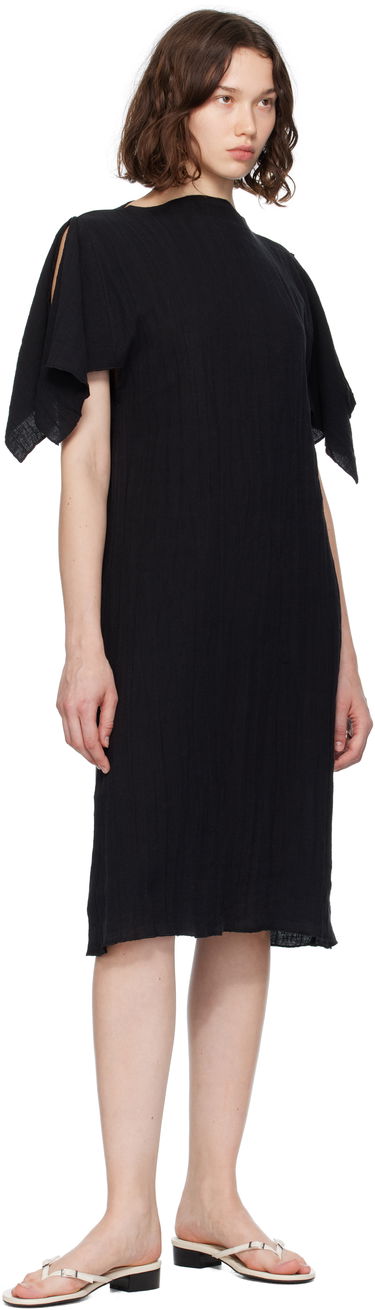 плаття Baserange Baserange Folio Midi Dress чорний | DRFO-LC-SU25, 3