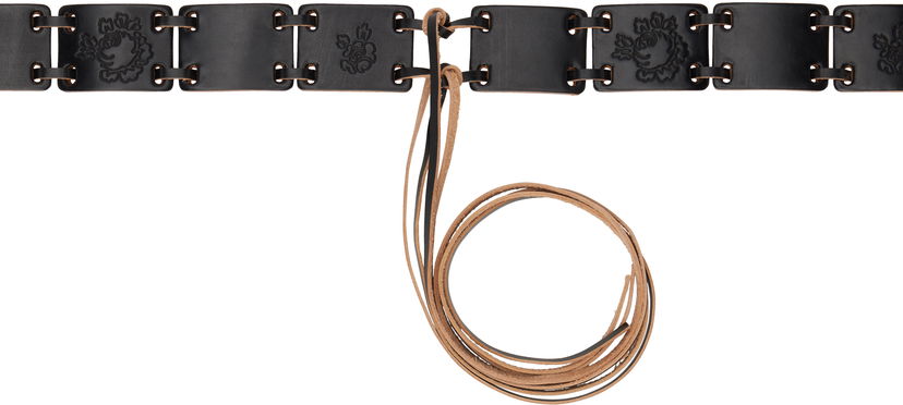 Ремені OUR LEGACY Block Belt чорний | A42484B