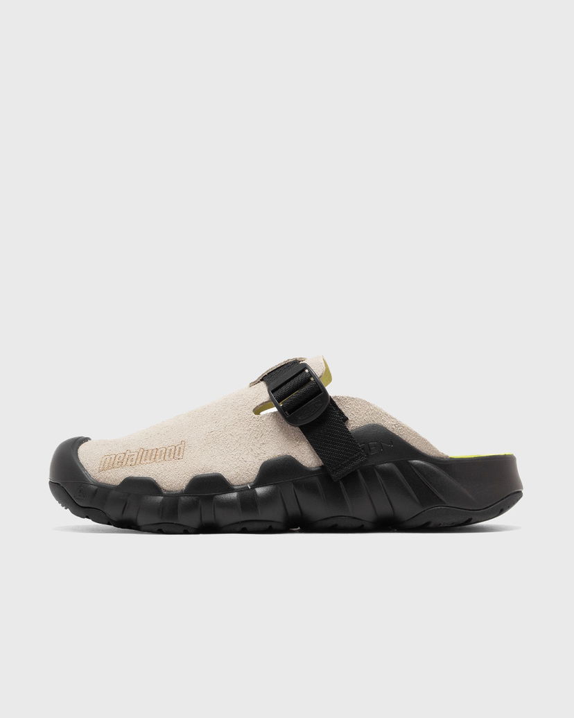 Кросівки та взуття Keen Metalwood Hyperport Clog Leather бежевий | 1031237