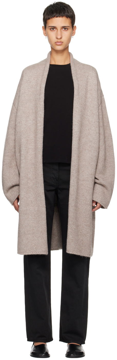 Cветр The Row The Row Ernesto Knit Cardigan бежевий | 7642-Y670