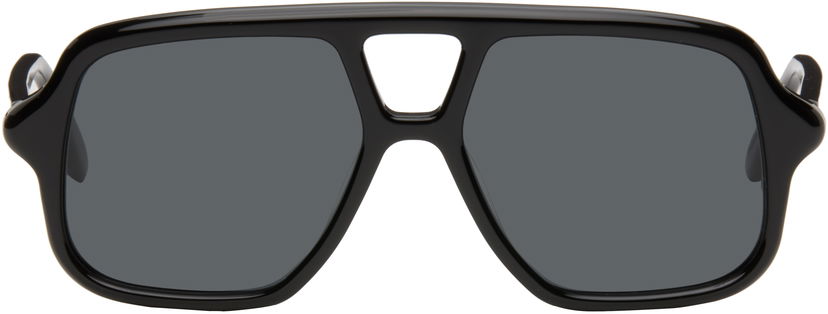 Сонцезахисні окуляри Loewe Loewe Aviator Slim Sunglasses чорний | LW40161UM5401A 840126861204