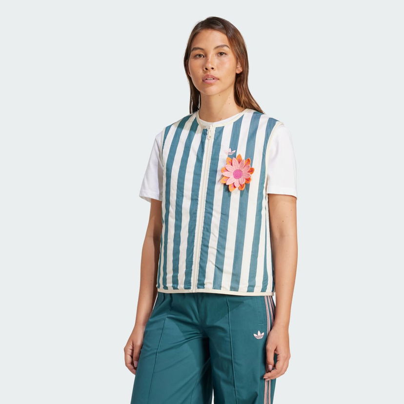 Жилет adidas Originals adidas Originals Summer Glow Reversible Vest Бірюзовий | KC0674