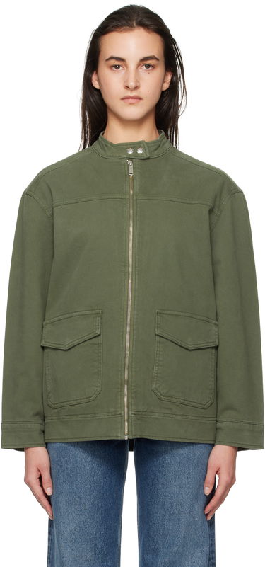Куртка Anine Bing ANINE BING Henry Zip-Up Jacket Зелений | A-01-10385-AYG1, 0