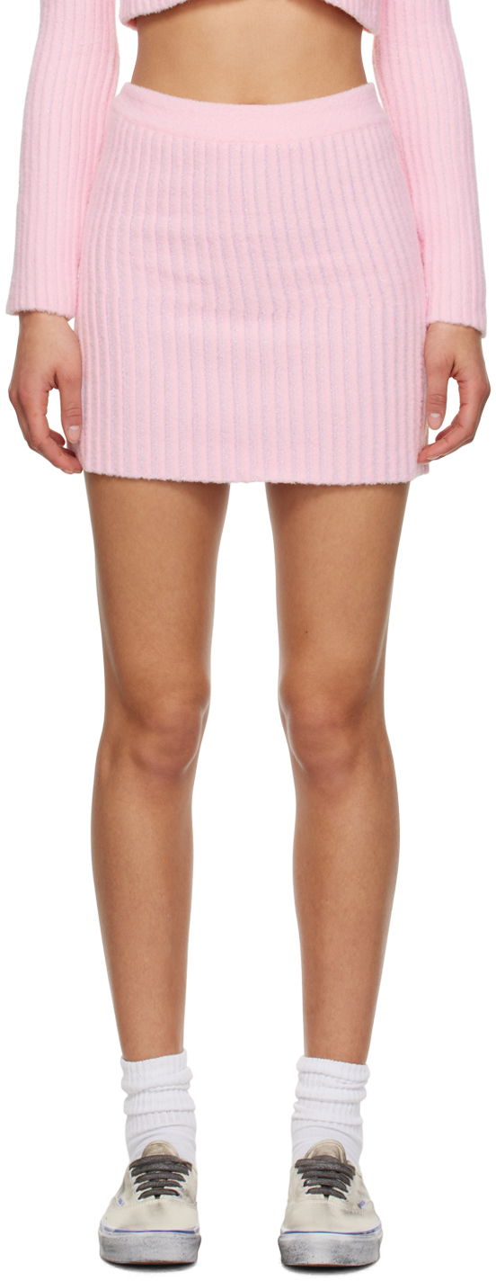 Спідниця ERL ERL Cheerleader Midi Skirt Рожевий | ERL06S105